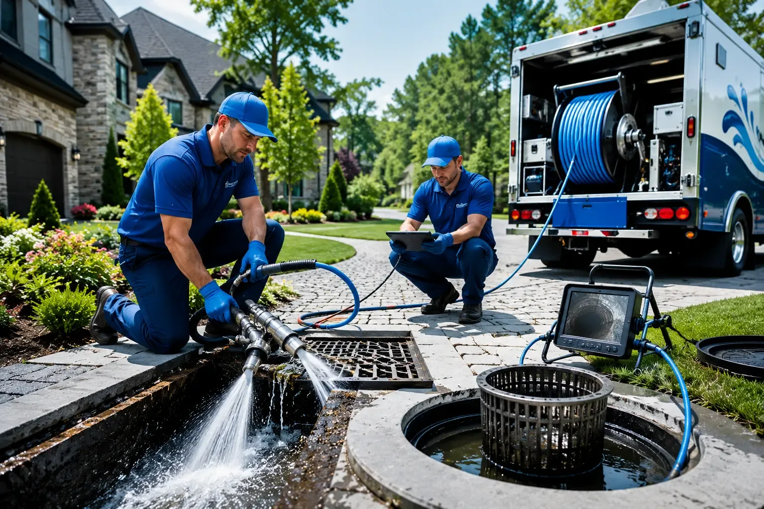 Local outdoor drain cleaning professionals in Carson City, MI